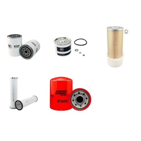 Filter Kit for JCB 520 with Perkins LD50176 Engine Serial No 501111-501469