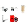 Filter Kit for JCB 520 with Perkins LD50176 Engine Serial No 501111-501469