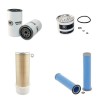 Filter Kit for JCB 520 Air Oil Fuel Filters with Perkins LD50143 Engine Serial No 501470-