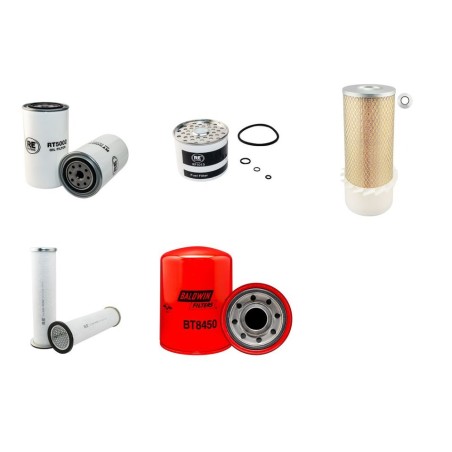 JCB 520 M Filter Service Kit w/Perkins LD50176 Eng. SN  560153-560217
