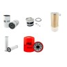 Filter Kit for JCB 520M with Perkins LD50176 Engine Serial No 560153-560217