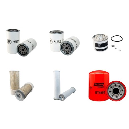 Filter Kit for JCB 520M with Perkins LJ50183 Engine 560153-