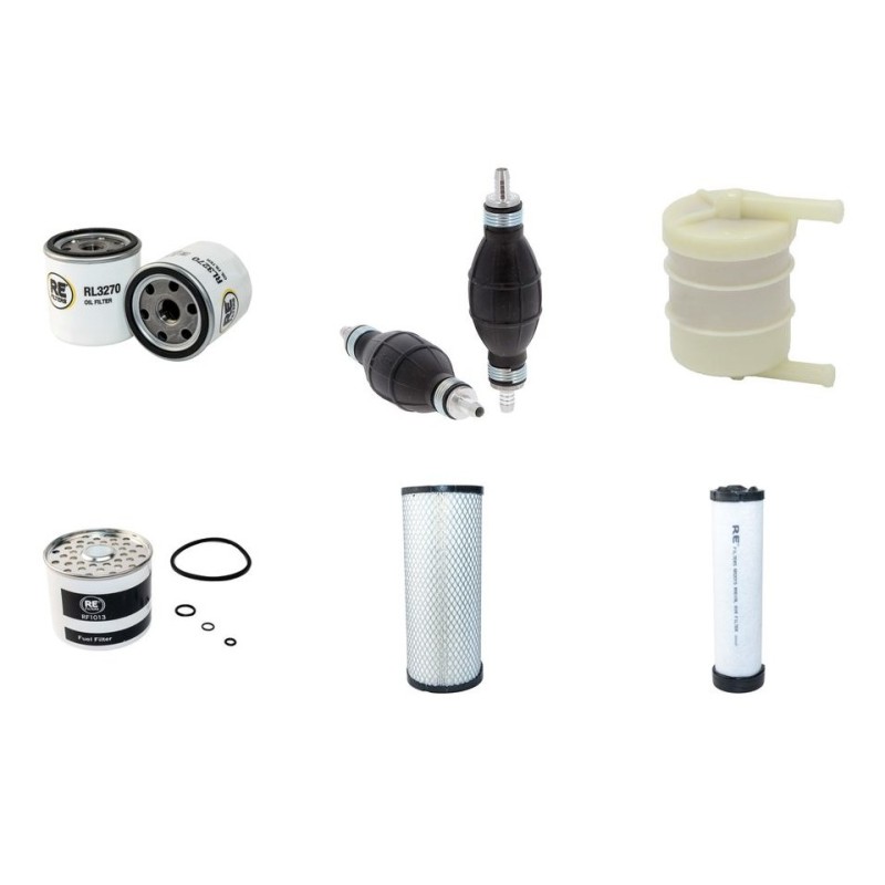 JCB 520-40 Filter Service Kit - Air, Oil, Fuel Filters