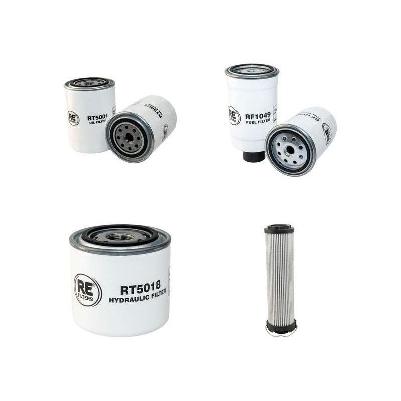 JCB 520-40 Filter Service Kit w/Perkins 1004.4 Eng.   YR  -2004