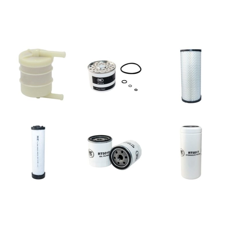JCB 520-40 B Filter Service Kit w/Perkins 404D22 Eng.   YR  2011-