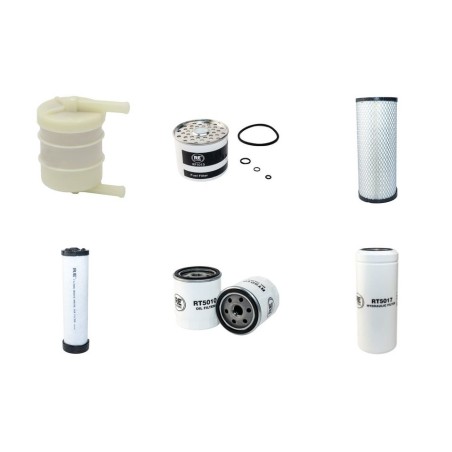 JCB 520-40 B Filter Service Kit w/Perkins 404D22 Eng.   YR  2011-