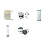 JCB 520-40 B Filter Service Kit Air Oil Fuel Filters w/Perkins 404D22 Eng.   YR  2011-