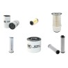 Filter Kit for JCB 520-50SLP with Perkins 5PKXL04.4RE1 Engine Year 2005-