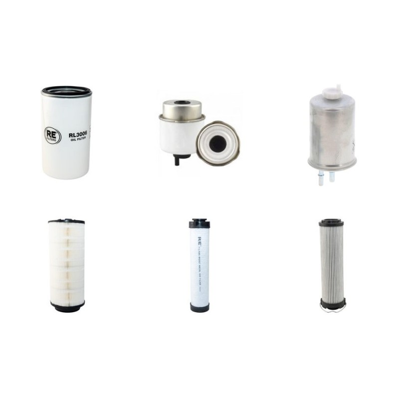 Filter Kit for JCB 524-50 with 444N2 Engine Telehandler 2006-2008