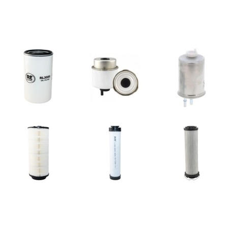 Filter Kit for JCB 524-50 with 444N2 Engine Telehandler 2006-2008
