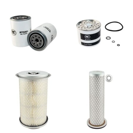 Filter Kit for JCB 525-58 - Non Turbo - Air, Oil, Fuel Filters
