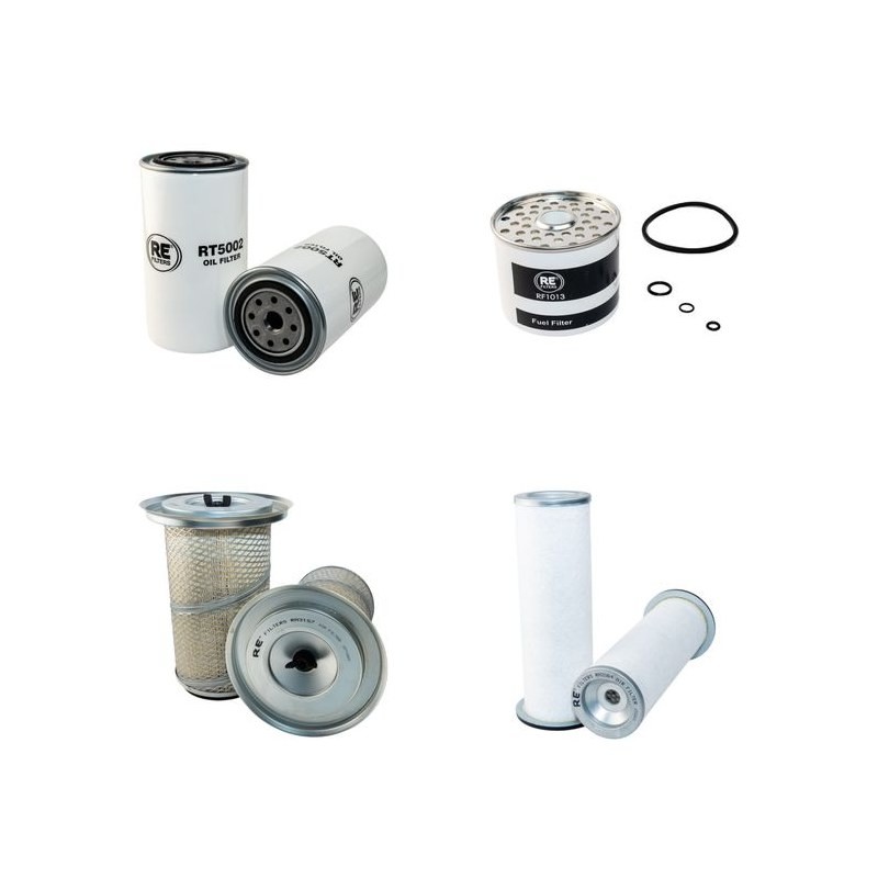 Filter Kit for JCB 525-58 - Turbo Engine - Air, Oil, Fuel Filters