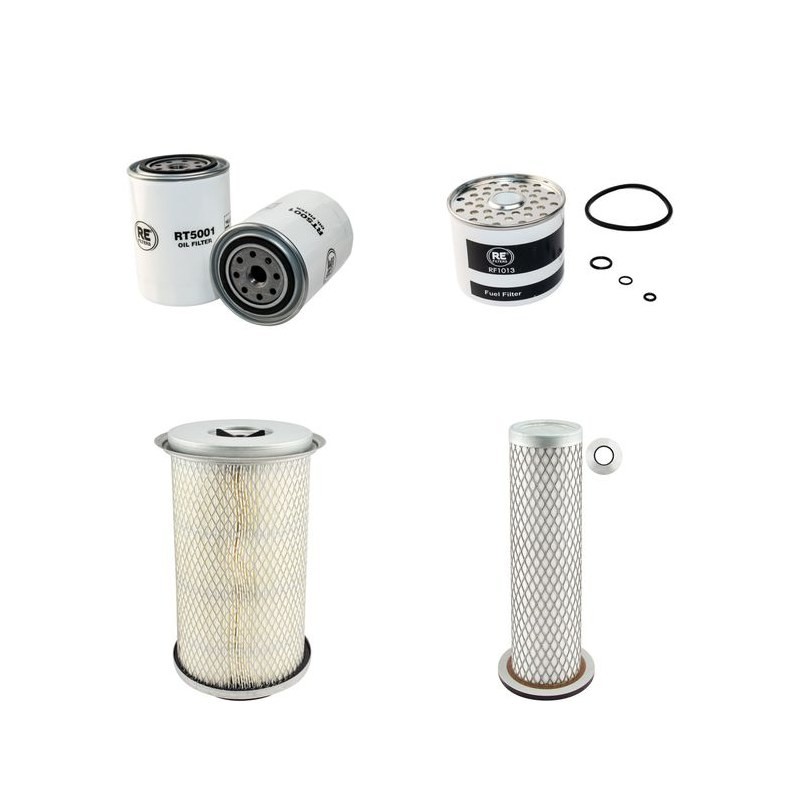 Filter Kit for JCB 525-67 - Non Turbo Air, Oil, Fuel Filters