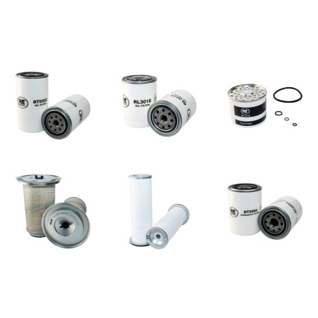 Filter Kit for JCB 525-67 - Turbo Engine
