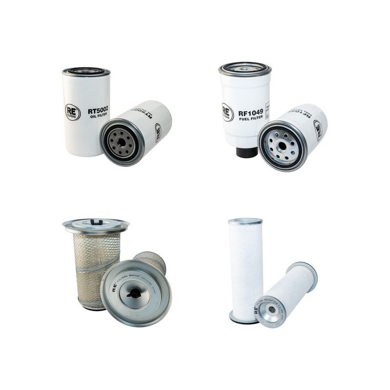 Filter Kit for JCB 526-55 - Turbo Engine - Air, Oil, Fuel Filters