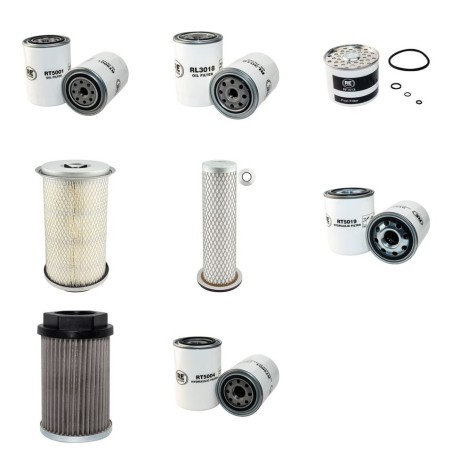 Filter Kit for JCB 530-110 with Perkins AA50261 Engine Serial No 561011-567216