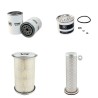 JCB 530-110 Filter Service Kit Air Oil Fuel Filters w/Perkins AA50261 Eng. SN  561011-567216