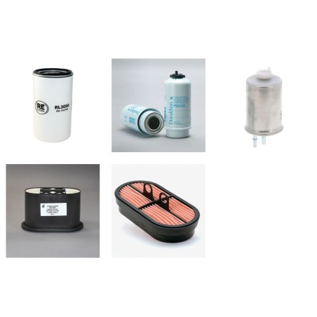 Filter Kit for JCB 531-70 Air Oil Fuel Filters with JCB 444TA4-81L1 Engine Year 2015
