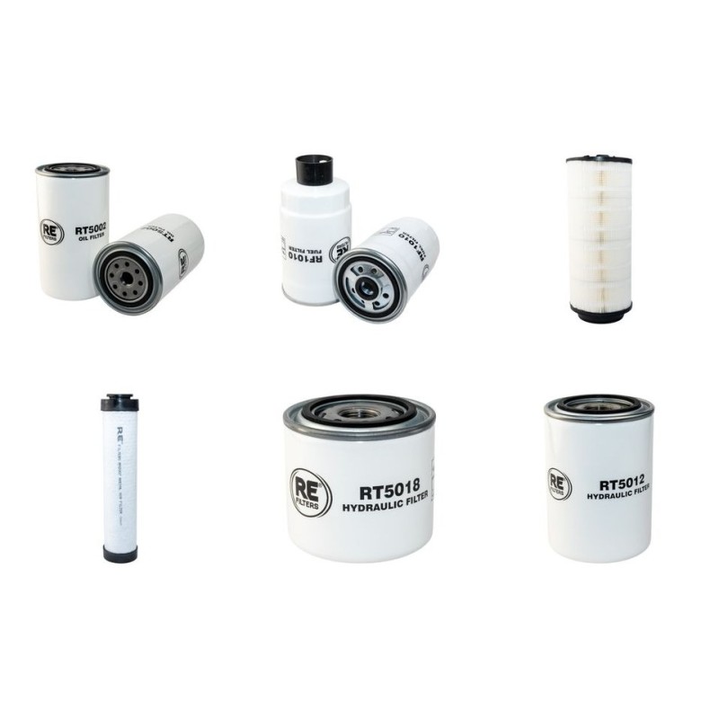 Filter Kit for JCB 533-105 with Perkins Engine, --2005