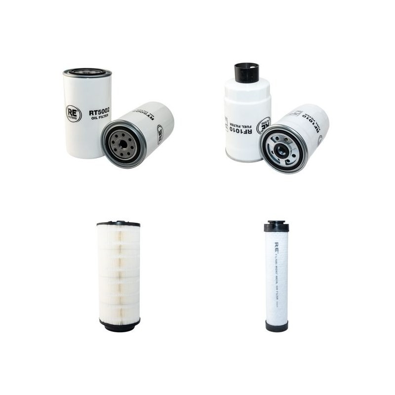 Filter Kit for JCB 533-105 Air Oil Fuel Filters with Perkins 2160/2200 Engine Year 2005-