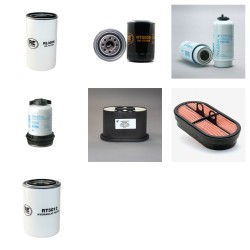 JCB 535V125 Filter Service Kit with Jcb 444Ta4-55 Engine