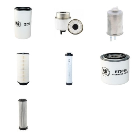 Filter Kit for JCB 535-125 with JCB 444N2 Engine Year 2005-