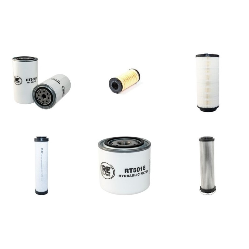 JCB 535-140 Filter Service Kit w/Perkins 1104-44C Eng.   YR  2005-