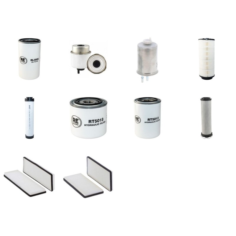 JCB 535-140 Filter Service Kit w/JCB TC63TIERIII Eng.   YR  2007-