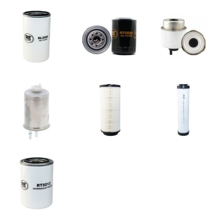 JCB 535-140 HIVIZ Filter Service Kit w/JCB TC63 Eng.   YR  2010-
