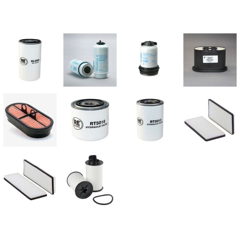 JCB 535-95 Filter Service Kit w/JCB 444TA4-55L1 Eng.   YR  2014