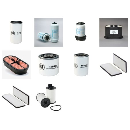 JCB 535-95 Filter Service Kit w/JCB 444TA4-55L1 Eng.   YR  2014