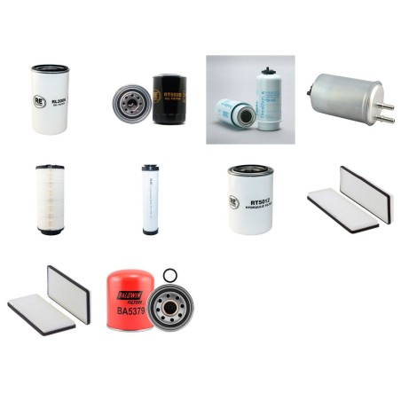 Filter Kit for JCB 535-95 AgriSuper with JCB 444TCAE97 Engine Year 2010-