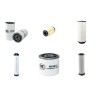 JCB 537-125 Filter Service Kit w/Perkins 404C-22 Eng. 2004-