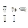 Filter Kit for JCB 541-70 Super Agri Air Oil Fuel Filters with JCB 444N Engine Year 2009-