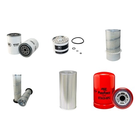 Filter Kit for JCB 716 with Perkins Turbo YB50346 Engine Serial No 614001-