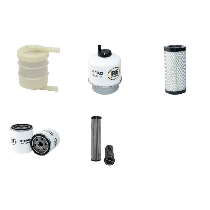 JCB 8014 Filter Service Kit w/Perkins 7H3XL1 Eng.   YR  2010-