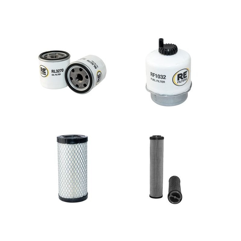 Filter Kit for JCB 8014X with Perkins 7H3Xl1 Engine 2007-
