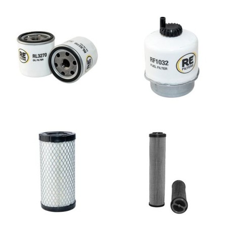 JCB 8014 X Filter Service Kit w/Perkins 7H3Xl1 Eng. 2007-