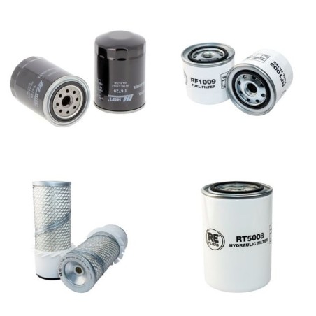 JCB 802 Filter Service Kit w/Kubota Eng.