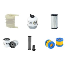 JCB 8020 CAB Filter Service Kit w/Perkins Eng. YR 2011-