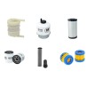 Filter Kit for JCB 8020 CAB with Perkins Engine Year 2011-