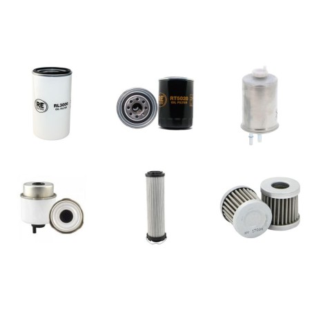 Filter Kit for JCB 8020CTS with JCB Engine Year 2011-