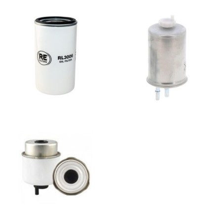JCB 8025 (ZTS) Filter Service Kit Air Oil Fuel Filters w/JCB  Eng.   YR  2012-