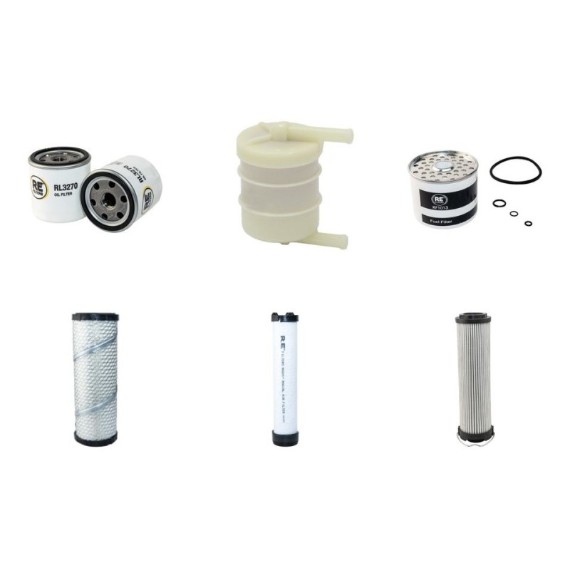 JCB 8027 ZTS Filter Service Kit w/Perkins HL50837U Eng.   YR  2003-