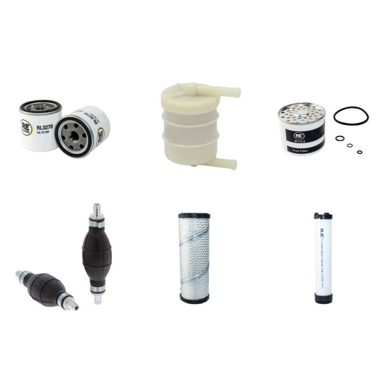 JCB 8027 ZTS Filter Service Kit w/Perkins HL50837U Eng.   YR  2003-