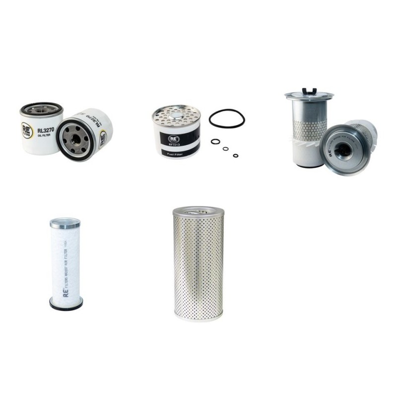 Filter Kit for JCB 803E with Perkins 103.15KR Engine