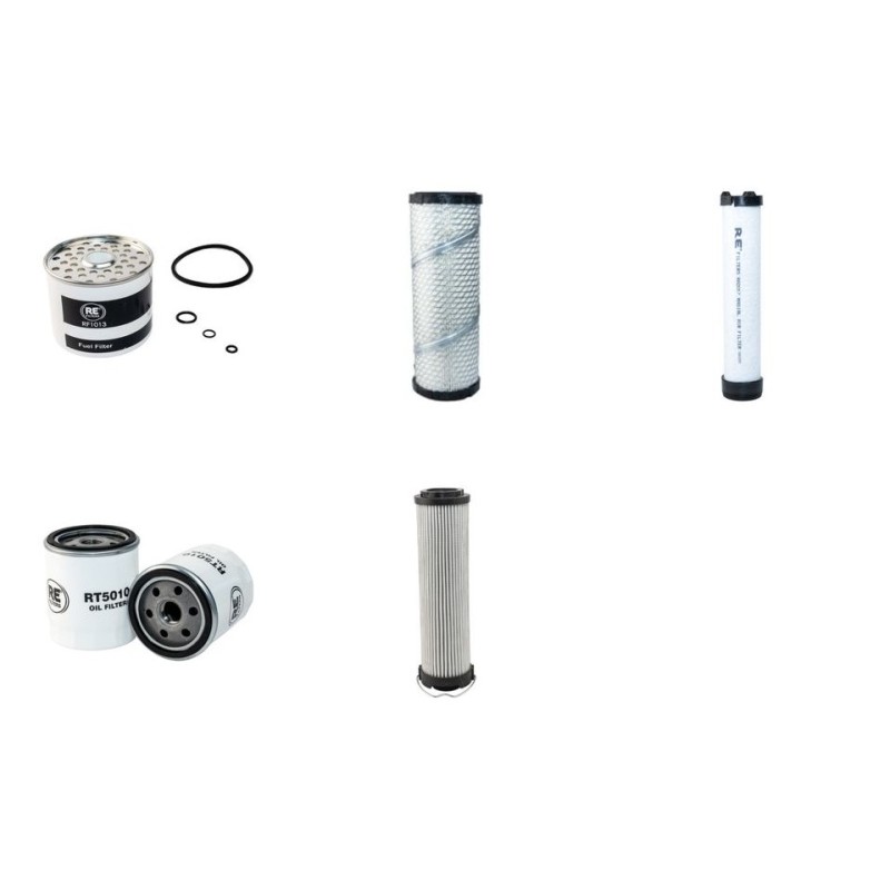 JCB 8032 ZTS Filter Service Kit w/Perkins  Eng.
