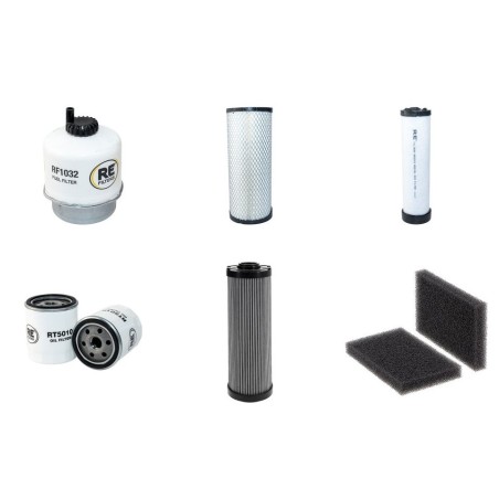 JCB 8040 ZTS Filter Service Kit