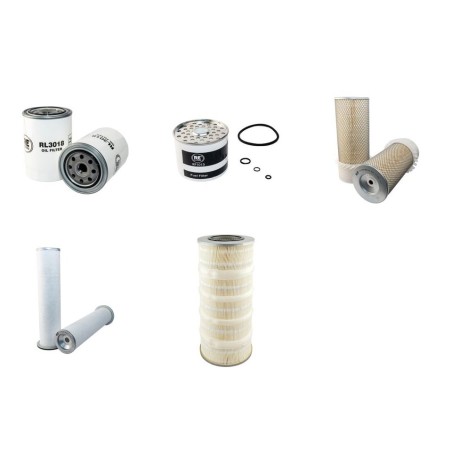 Filter Kit for JCB 805BT with Perkins Lj50079 Engine Serial No 200820-201499