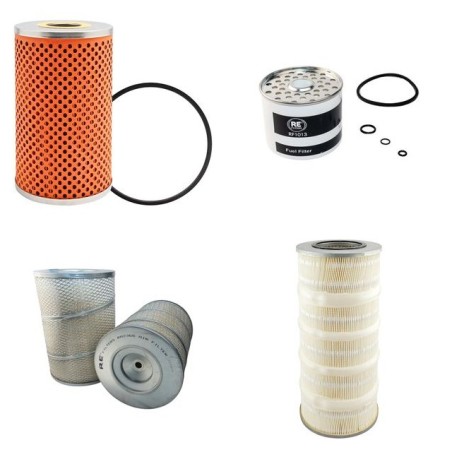 Filter Kit for JCB 806B with Perkins Tc22042 Engine Serial No 75001-78233